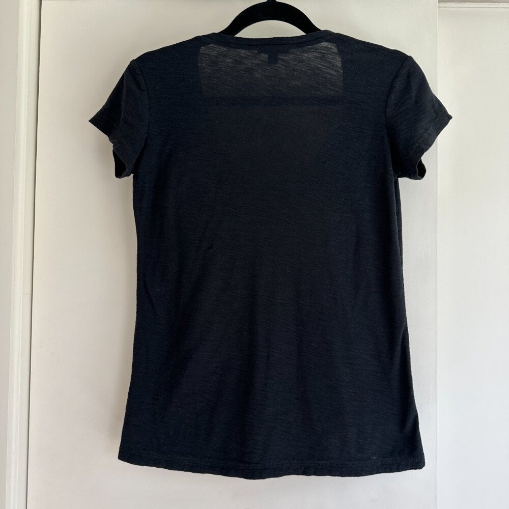 James Perse Scoop Neck T-Shirt - Picture 6 of 9